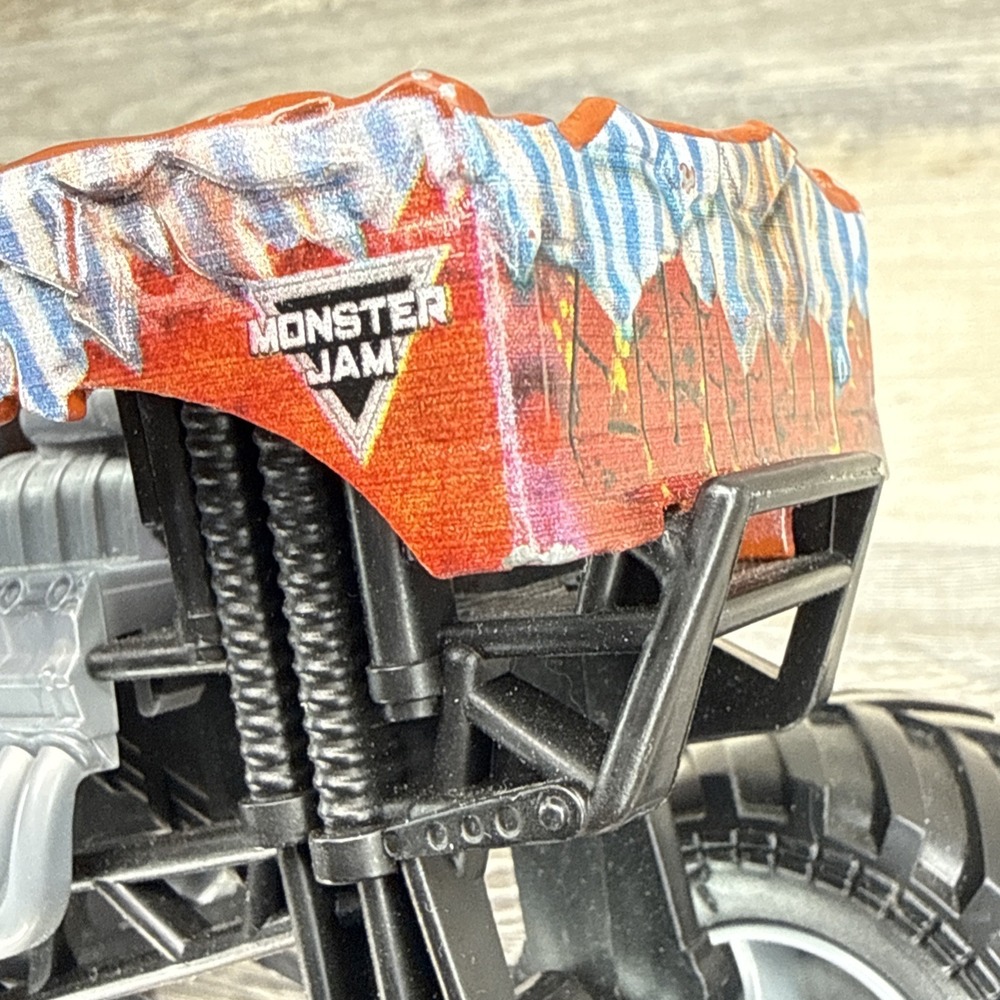 Monster Jam Zombie Diecast BKT Tires Monster Truck 1/24 Scale - Picture 12 of 13
